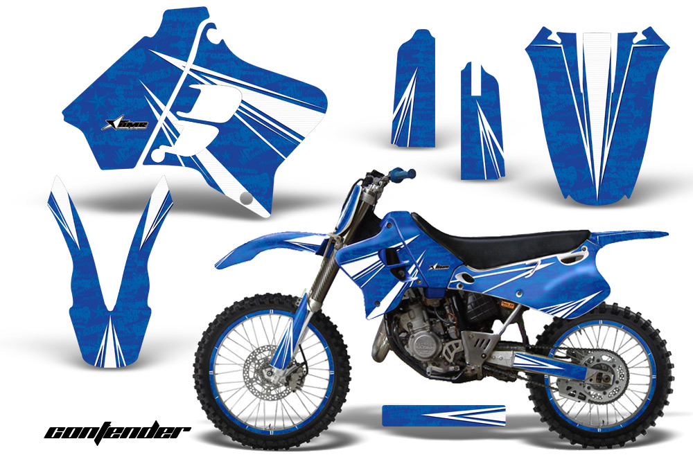 Yamaha YZ125-YZ250 93-95 Graphics Kit CD-WU-NPs